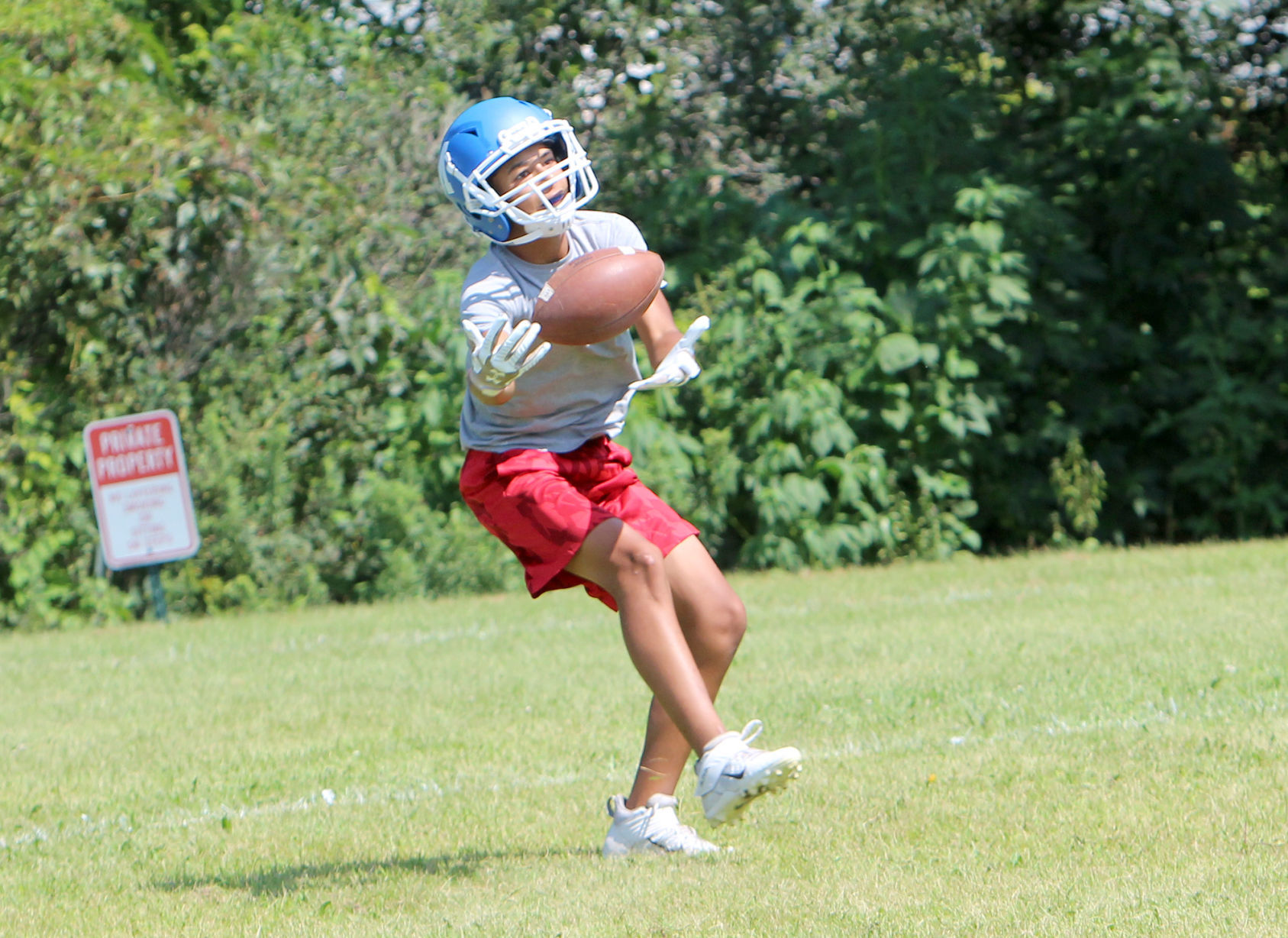 McDonell First Day of Football Practice 8-6-19